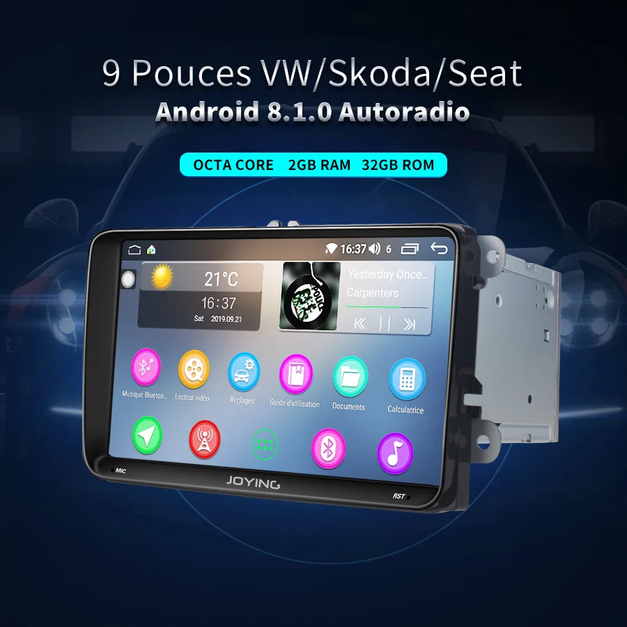 2 din Android автомобильное радио для passat b6 Авторадио автомобиля мультимедийный плеер