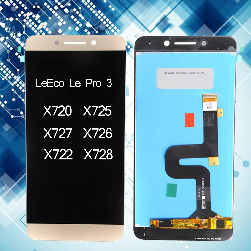 ЖК экран для LeTV LeEco Le Pro3 Pro 3 X720 X725 X727 дисплей цифровой преобразователь экрана в