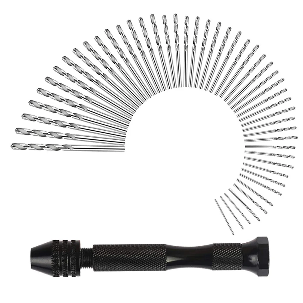 49pcs Mini Tiny Micro Alloy Drill Bits Set Hand DIY Model Craft Tool Bit Woodworking Drilling Rotary Tools Hand Drill Manual
49pcs Mini Tiny Micro Alloy Drill Bits Set Hand DIY Model Craft Tool Bit Woodworking Drilling Rotary Tools Hand Drill Manual