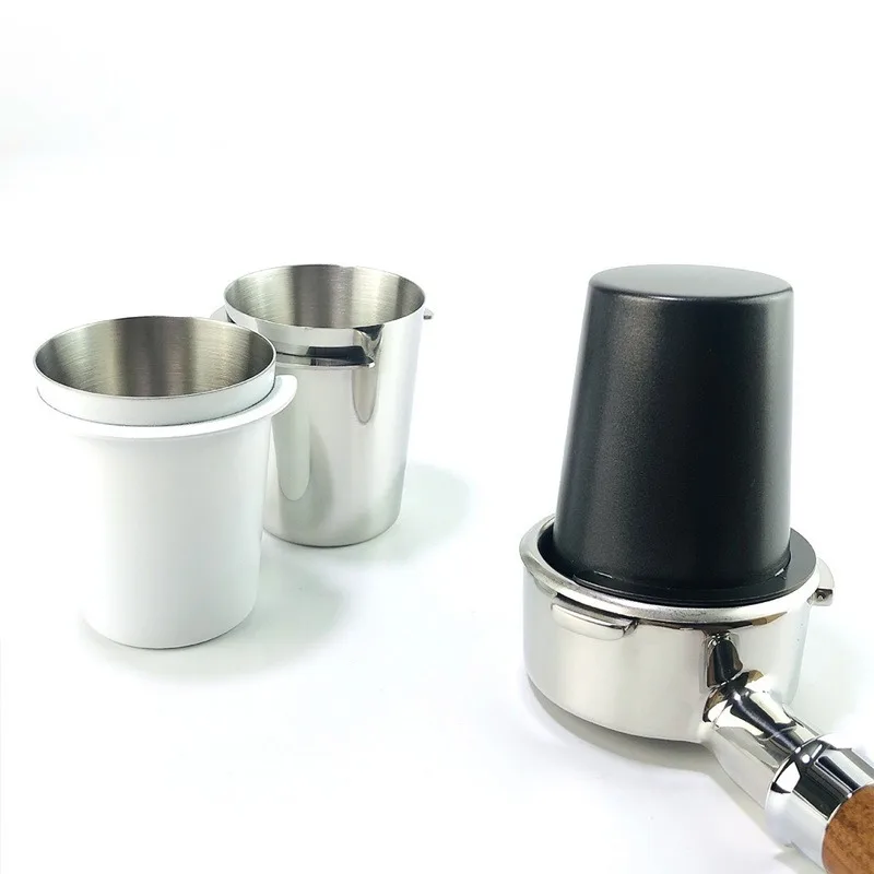 Durable Stainless Steel Dosing Cup Coffee Sniffing Mug Powder Feeder Fit Espresso Machine Coffee Tamper Powder Cup
Durable Stainless Steel Dosing Cup Coffee Sniffing Mug Powder Feeder Fit Espresso Machine Coffee Tamper Powder Cup