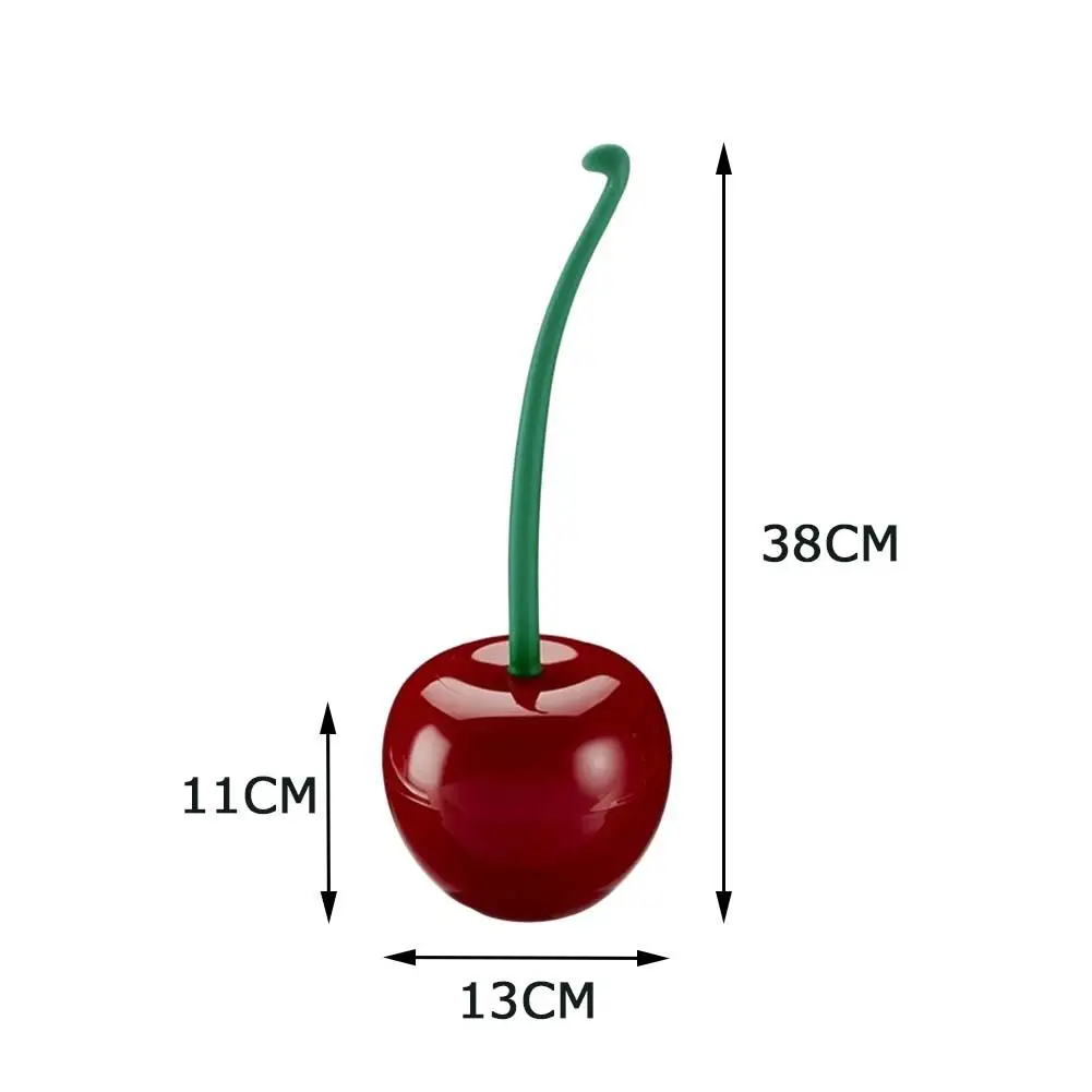 1PC Creative Cherry Shaped Toilet Brush Lavatory Cleaning Tool Washroom Brush w/Holder Plastic Bathroom Decor Accessories 
1PC Creative Cherry Shaped Toilet Brush Lavatory Cleaning Tool Washroom Brush w/Holder Plastic Bathroom Decor Accessories