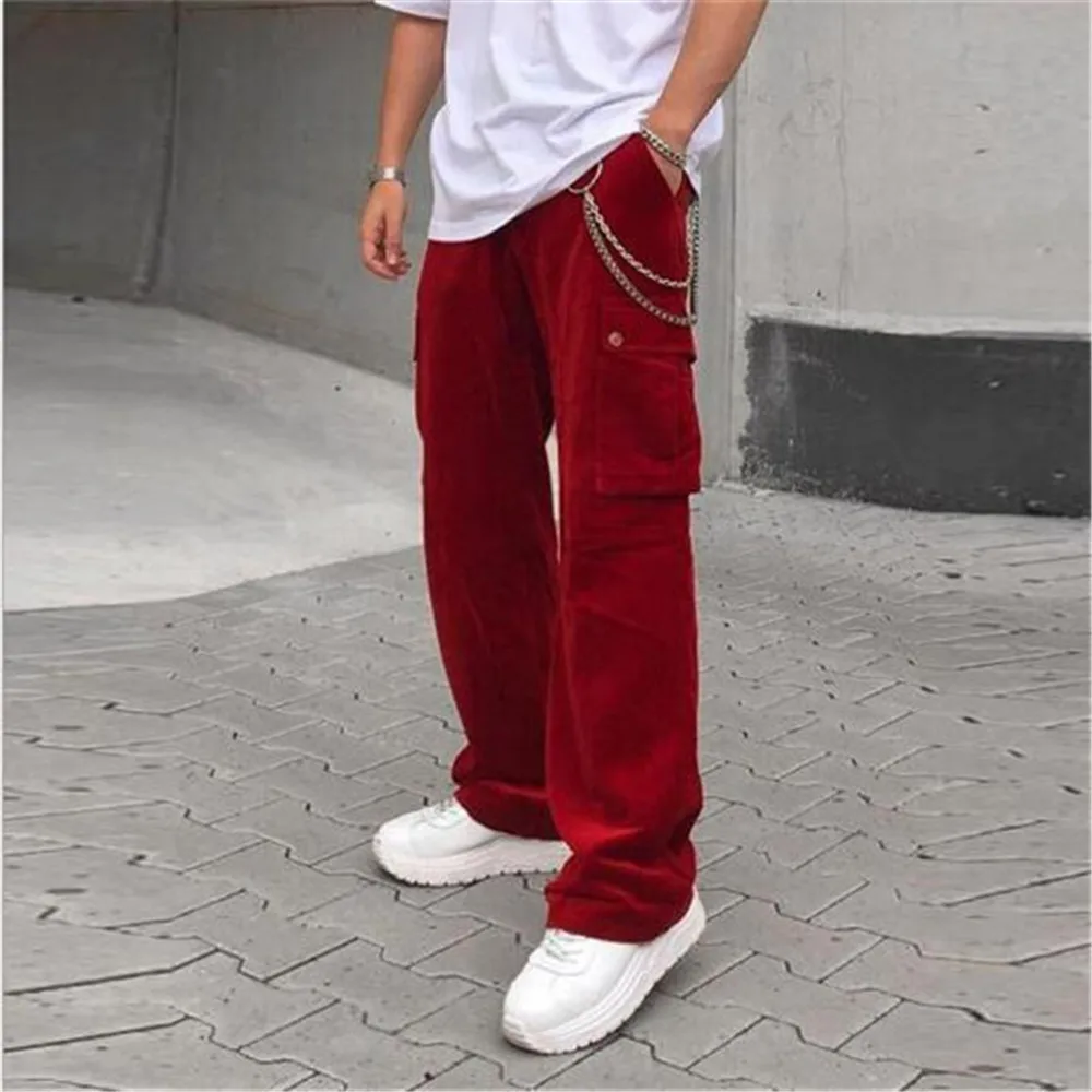2021 European American Spring Solid Color Mid-Waist Loose Trend Youth Casual Trousers Men's Bottom Pants Jeans
2021 European American Spring Solid Color Mid-Waist Loose Trend Youth Casual Trousers Men's Bottom Pants Jeans