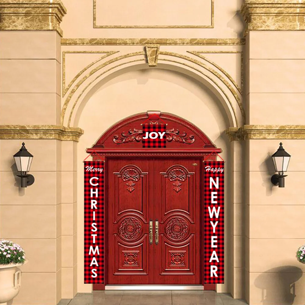 Apartment Door Hanging Home Office Entryway Party Rectangle Christmas Banner Flag New Year Natal
Apartment Door Hanging Home Office Entryway Party Rectangle Christmas Banner Flag New Year Natal