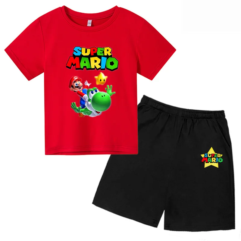 2022 Mario-bros Party Birthday T-shirt Kid Fashion Cartoons Print Tshirts Children Girls Boy Cotton Tee Tops Party Supplies
2022 Mario-bros Party Birthday T-shirt Kid Fashion Cartoons Print Tshirts Children Girls Boy Cotton Tee Tops Party Supplies