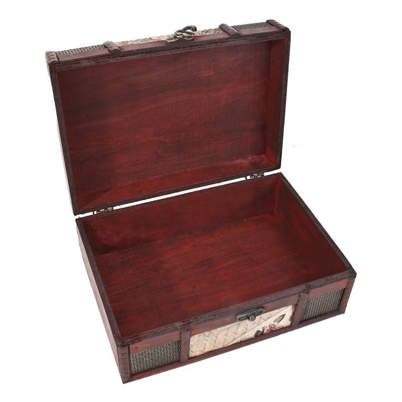 Treasure Box 9.0inch Retro Stamps Small Trunk Box for Jewelry Storage,Treasure Cards Collection,Gift Box,Gifts and Home Decorati
Treasure Box 9.0inch Retro Stamps Small Trunk Box for Jewelry Storage,Treasure Cards Collection,Gift Box,Gifts and Home Decorati