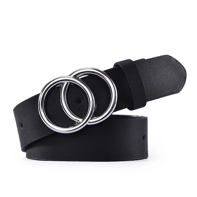Women PU Leather Belt Fashion Classic Waist Belts with Double O-Ring Buckle BMF88
Women PU Leather Belt Fashion Classic Waist Belts with Double O-Ring Buckle BMF88