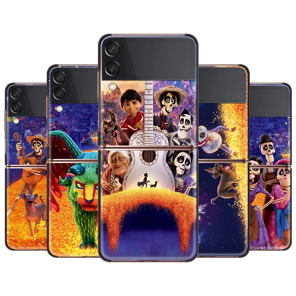 Disney Movie-Coco Cover For Samsung Galaxy Z Flip 6.7" Flip3 5G Black PC Hard Phone Case Segmented Protect Coque
Disney Movie-Coco Cover For Samsung Galaxy Z Flip 6.7" Flip3 5G Black PC Hard Phone Case Segmented Protect Coque