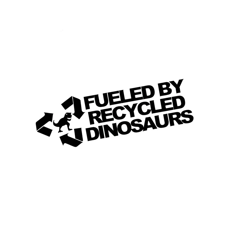 Fashion FUELED BY RECYCLED DINOSAURS Car Sticker Automobiles Motorcycles Exterior Accessories Vinyl Decals for Bmw Audi Ford KIA
Fashion FUELED BY RECYCLED DINOSAURS Car Sticker Automobiles Motorcycles Exterior Accessories Vinyl Decals for Bmw Audi Ford KIA