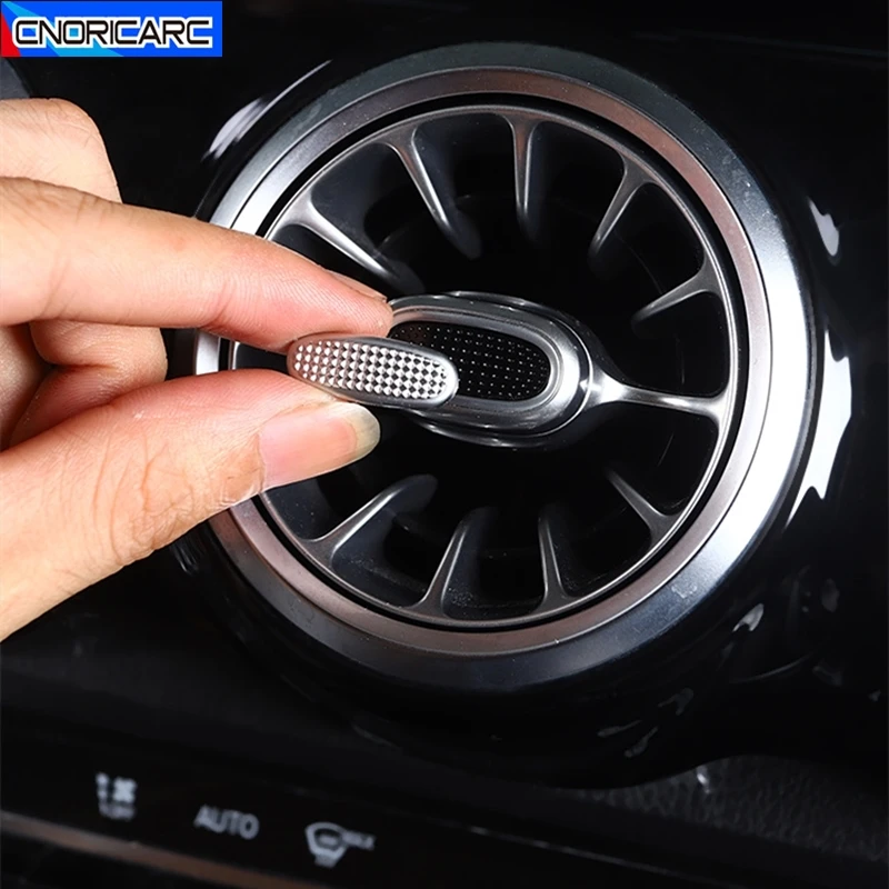 Car Center Console Air Conditioning Outlet Sequins Decoration For Mercedes Benz A W177 B W247 Class CLA C118 GLB GLA 2020-2021
Car Center Console Air Conditioning Outlet Sequins Decoration For Mercedes Benz A W177 B W247 Class CLA C118 GLB GLA 2020-2021