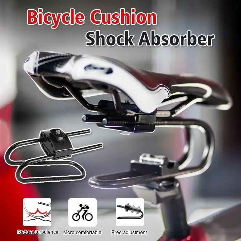 Bicycle Cushion Shock Absorber Saddle Suspension MTB Mountain Road Bike Shocks Alloy Spring Steel Shock Absorber Comfortable Bic
Bicycle Cushion Shock Absorber Saddle Suspension MTB Mountain Road Bike Shocks Alloy Spring Steel Shock Absorber Comfortable Bic