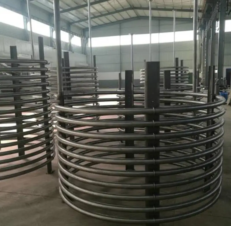 Горячая Распродажа ASTM B337 B338 Gr1 Gr2 сильная Антикоррозийная титановая катушка для