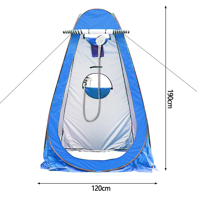 Toilet Tents Portable Outdoor Shower Bath Tent Good Ventilation Changing Fitting Room Durable Waterproof Camping Beach Shelter
Toilet Tents Portable Outdoor Shower Bath Tent Good Ventilation Changing Fitting Room Durable Waterproof Camping Beach Shelter