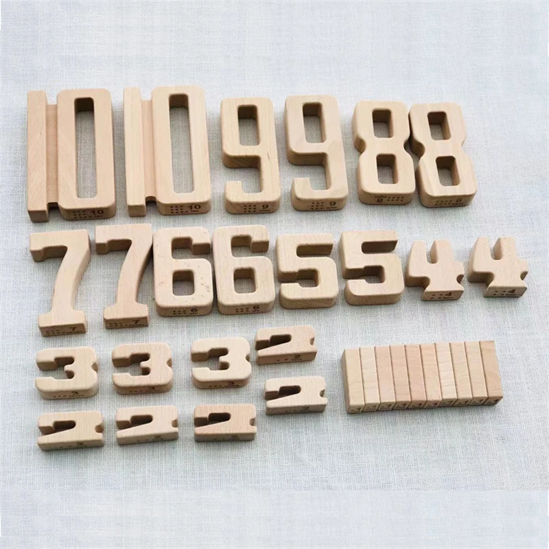 32pcs Math Digital Toys Number Building Blocks Wooden Baby Balance Block Jenga Montessori Educational Natural Wood Toys for Kids 
32pcs Math Digital Toys Number Building Blocks Wooden Baby Balance Block Jenga Montessori Educational Natural Wood Toys for Kids