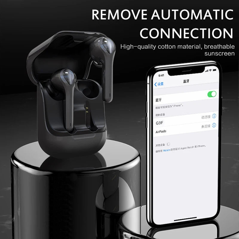 G9 TWS Touch Control Wireless Bluetooth 5.0 Earbuds Noise Reduction Gaming Headset Sports Stereo Surround Sound Headphones
G9 TWS Touch Control Wireless Bluetooth 5.0 Earbuds Noise Reduction Gaming Headset Sports Stereo Surround Sound Headphones
