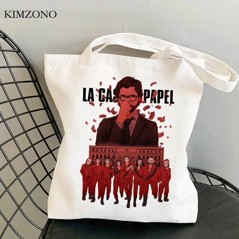 Money Heist La Casa De Papel House of Paper shopping bag tote handbag bag bolsa compra bolsas ecologicas cloth jute sac tissu
Money Heist La Casa De Papel House of Paper shopping bag tote handbag bag bolsa compra bolsas ecologicas cloth jute sac tissu