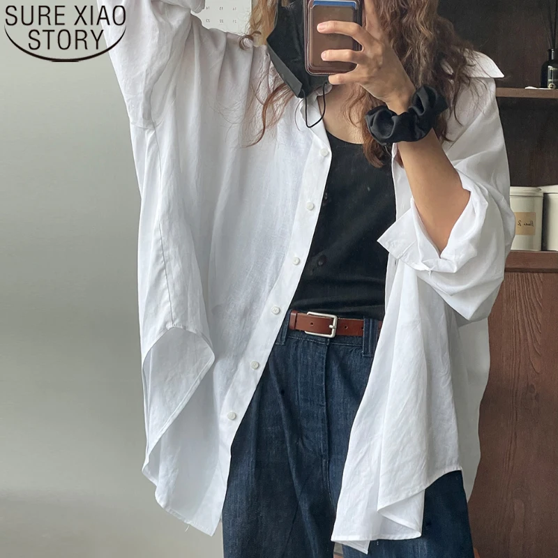 Autumn Long Sleeve Loose Shirts Women Long Shirt Korean Chic BF Style Clothes Turn-down Collar Loose Shirt Tops Blusas 15672
Autumn Long Sleeve Loose Shirts Women Long Shirt Korean Chic BF Style Clothes Turn-down Collar Loose Shirt Tops Blusas 15672