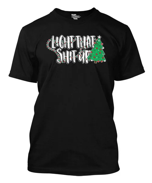 Light That Sh*t Up - Christmas Tree Men's T-shirt
Light That Sh*t Up - Christmas Tree Men's T-shirt
