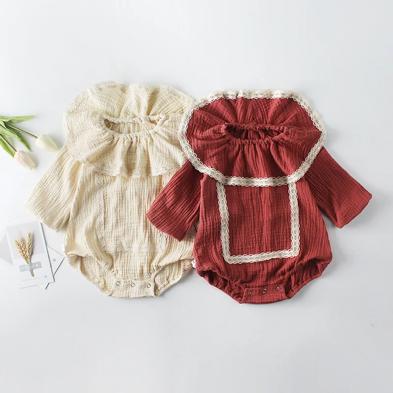 Newborn Baby Clothes Long Sleeve Solid Baby Romper Jumpsuit 0-2Y Baby Girl Clothes Clothing Baby Girl Rompers Spring Autumn
Newborn Baby Clothes Long Sleeve Solid Baby Romper Jumpsuit 0-2Y Baby Girl Clothes Clothing Baby Girl Rompers Spring Autumn