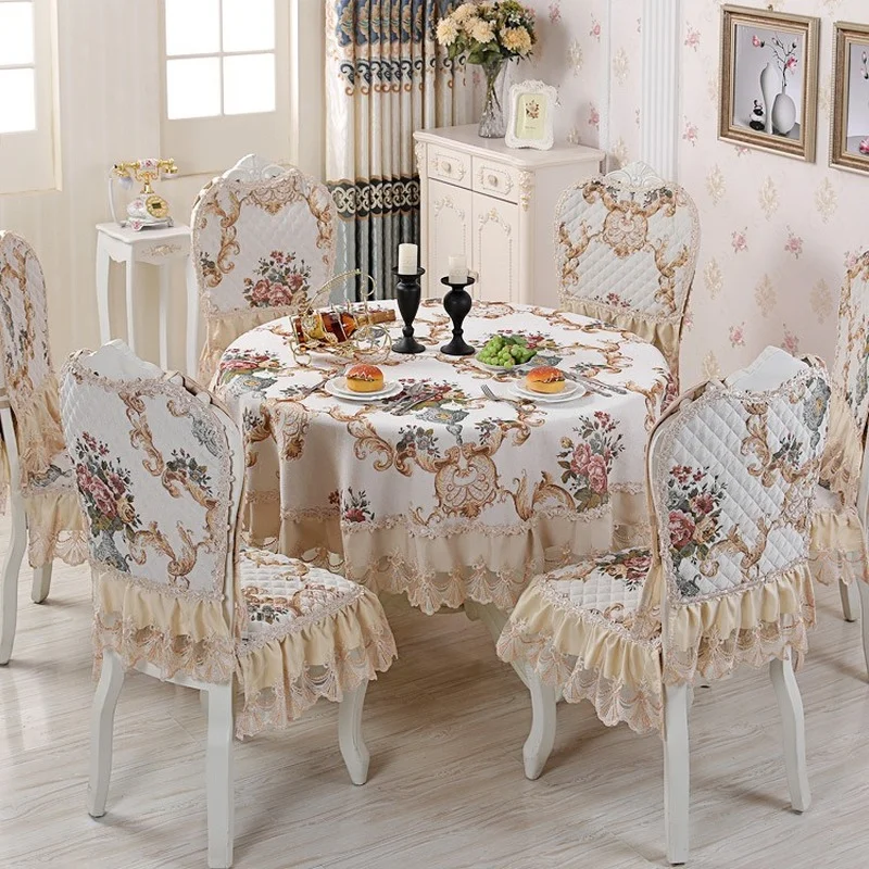 Chenille Tablecloth European Style Dining Chair Cover Round Table Tablecloth Back Chair Cover Chair Cushion Cover Household
Chenille Tablecloth European Style Dining Chair Cover Round Table Tablecloth Back Chair Cover Chair Cushion Cover Household