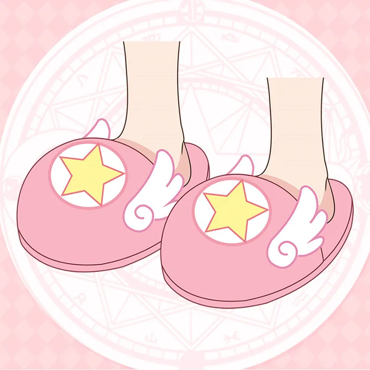 Cardcaptor Sakura волшебная девушка Сакура КИНОМОТО косплей обувь розовые Симпатичные