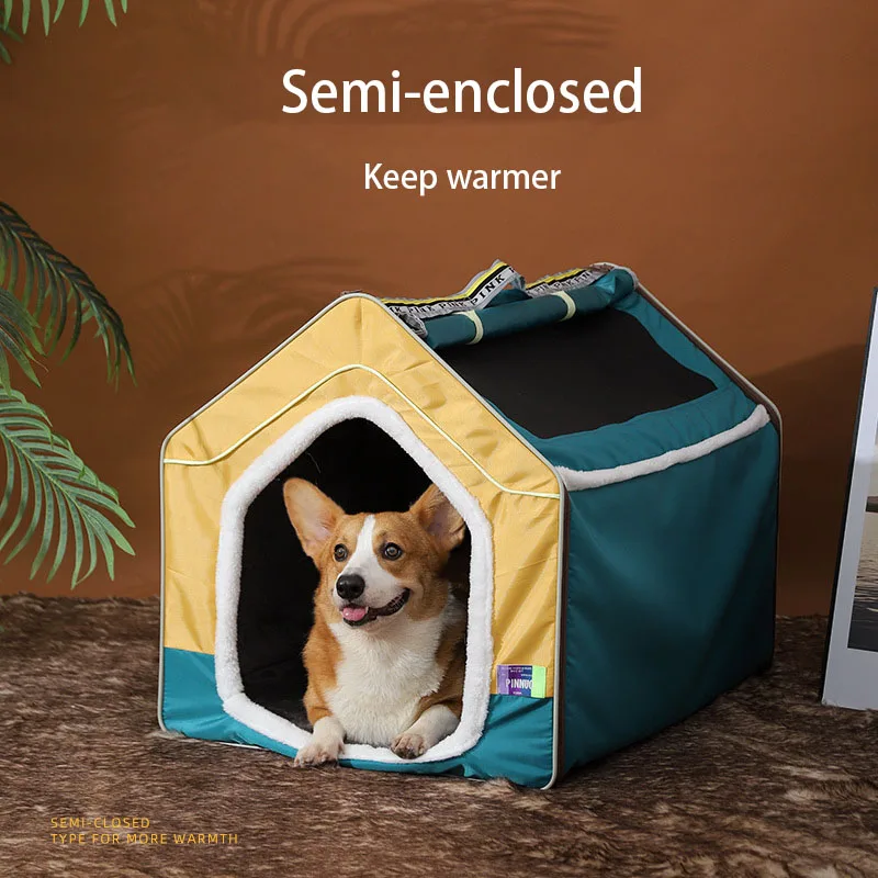 Doghouse Four Seasons Universal Winter Villa Indoor House Outdoor Dog Cage Car Dog House Warm Outdoor Pet Tent
Doghouse Four Seasons Universal Winter Villa Indoor House Outdoor Dog Cage Car Dog House Warm Outdoor Pet Tent