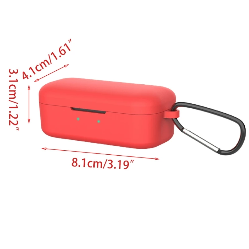 Portable Earphone Silicone Protection Case Cover for Qcy T5 - Wireless Bluetooth Protective Carrying Pouch with Buckle T21B
Portable Earphone Silicone Protection Case Cover for Qcy T5 - Wireless Bluetooth Protective Carrying Pouch with Buckle T21B