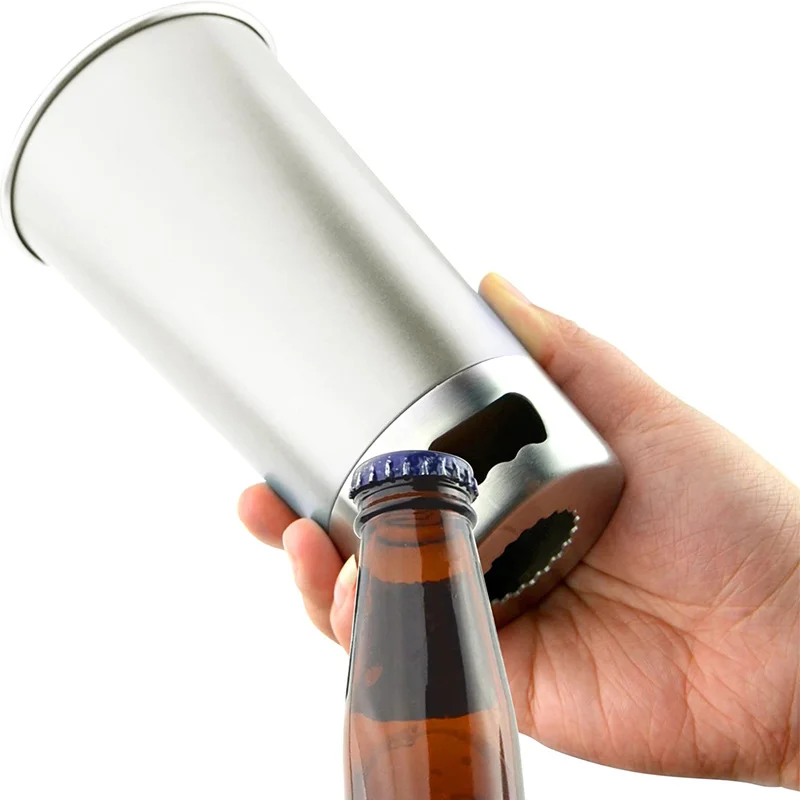 500ml Thermal cup beer Pint Stainless Steel Beer Mug with Beer Opener Thermos for Tea Coffee Water Bottle Tumbler Drinkware
500ml Thermal cup beer Pint Stainless Steel Beer Mug with Beer Opener Thermos for Tea Coffee Water Bottle Tumbler Drinkware