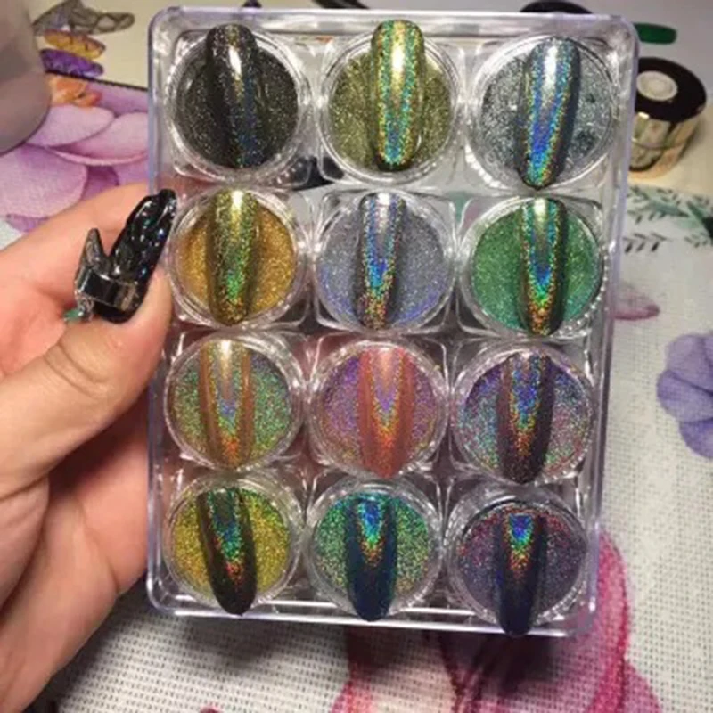 1Jar Holographic Nail Glitter Powder,Nail Powder Laser Peacock 3D Nail Art Decoration,Mirror Chrome Shining Pigment Nail Powder
1Jar Holographic Nail Glitter Powder,Nail Powder Laser Peacock 3D Nail Art Decoration,Mirror Chrome Shining Pigment Nail Powder