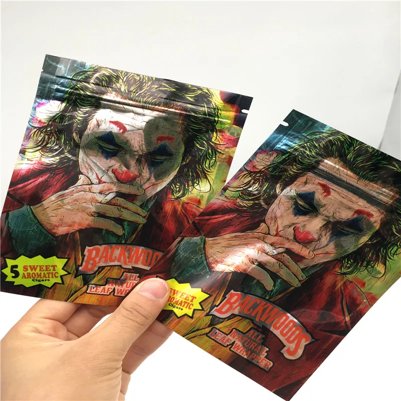 3-7g Joker Backwoods 5 Sweet Aromatic Cigars All Natural Leaf Mylar Bags Packaging Bags Dry Herb NCywD 
3-7g Joker Backwoods 5 Sweet Aromatic Cigars All Natural Leaf Mylar Bags Packaging Bags Dry Herb NCywD