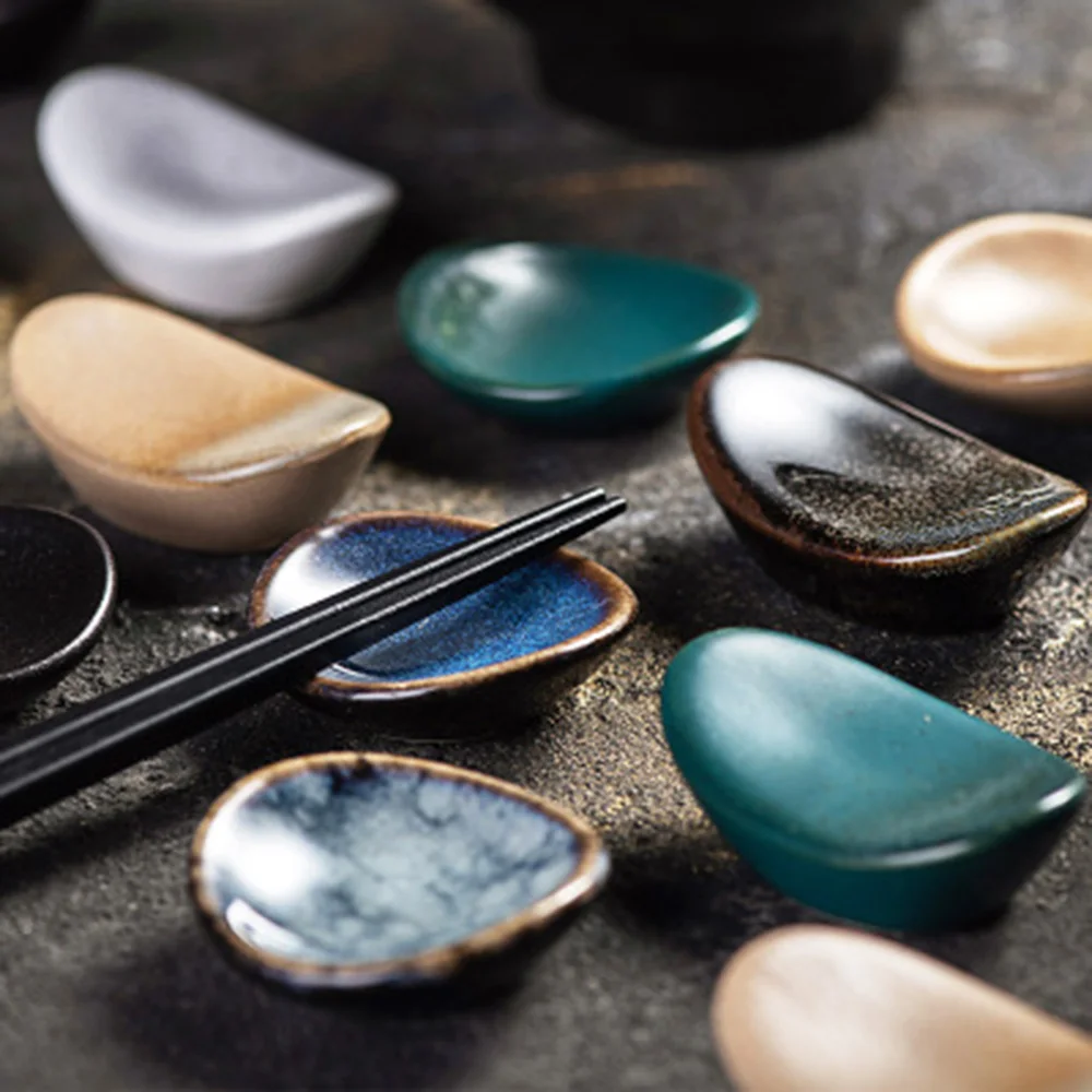 1pc Retro Ceramic Decorative Chopstick Holder Chopsticks Rest Stand For Diy Home Restaurant Japanese Style Dining Table Supplies
1pc Retro Ceramic Decorative Chopstick Holder Chopsticks Rest Stand For Diy Home Restaurant Japanese Style Dining Table Supplies