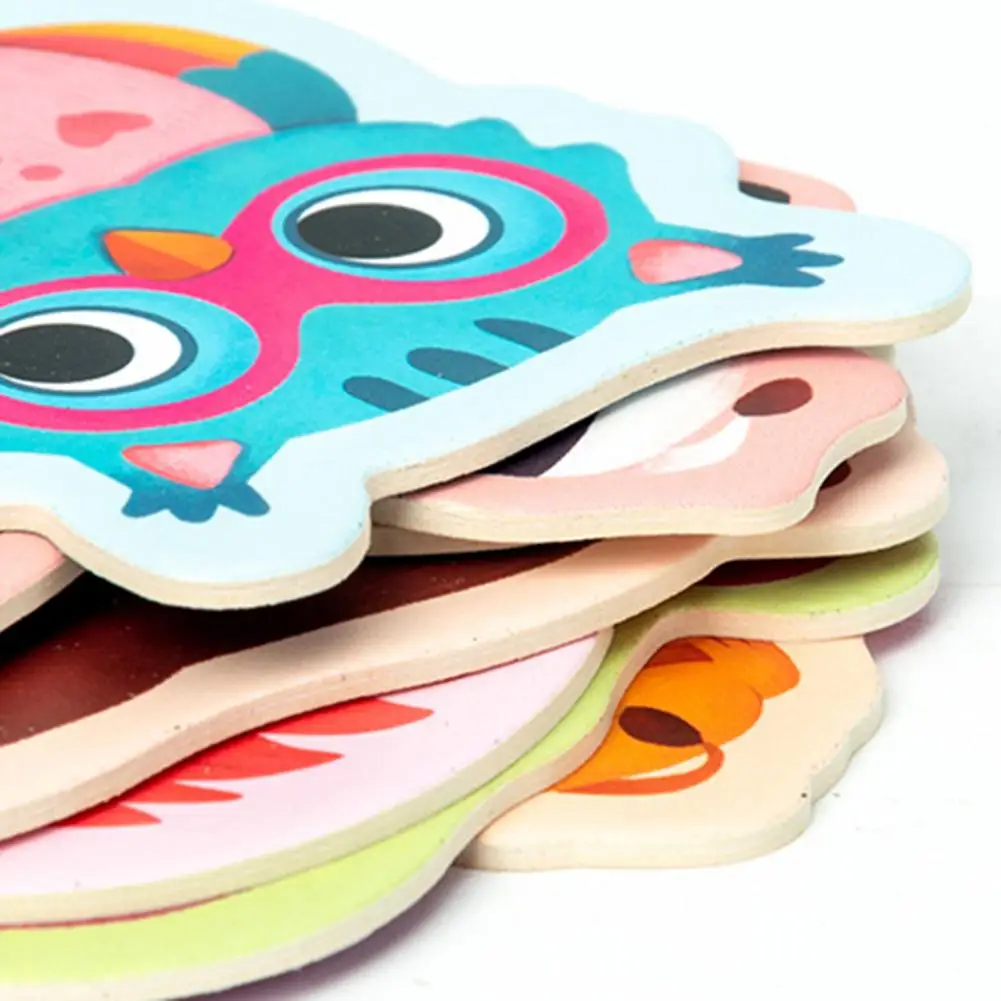 6Pcs Animals Vehicle Wooden Double-Sided 3D Puzzles Intelligence Children Toy Developing intelligence Educational toys 2021
6Pcs Animals Vehicle Wooden Double-Sided 3D Puzzles Intelligence Children Toy Developing intelligence Educational toys 2021