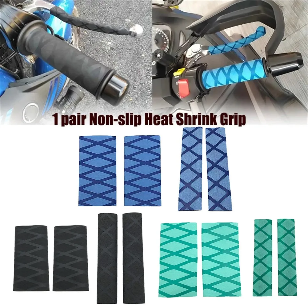 4 PCS/set Motorcycle Handlebar Cover Anti-slip Heat Shrink Black Blue Green Rubber Grips Muff Universal Motorcycle Accessories
4 PCS/set Motorcycle Handlebar Cover Anti-slip Heat Shrink Black Blue Green Rubber Grips Muff Universal Motorcycle Accessories