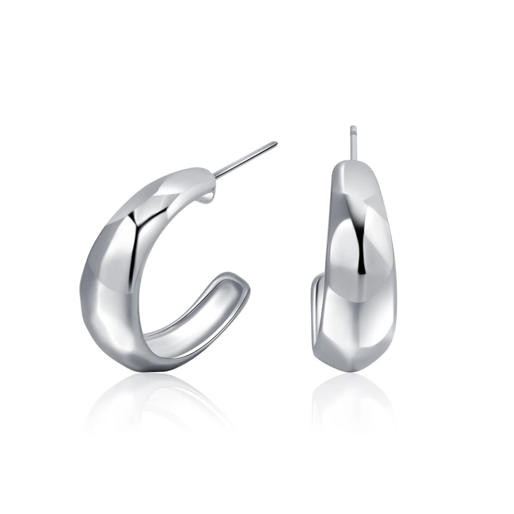 JEWDY Fashion Party Wedding Simple Stud Earrings for Women Girls Silver Color Geometry Ear Clip Jewelry 2020 New Arrival
JEWDY Fashion Party Wedding Simple Stud Earrings for Women Girls Silver Color Geometry Ear Clip Jewelry 2020 New Arrival