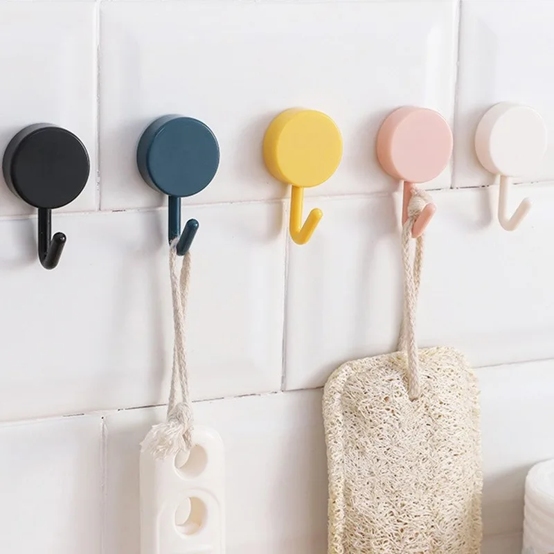 10pcs Simple Pink Yellow Blue Round Self-adhesive Bathroom Hooks for Key Towel Kitchen Bedroom Hooks Eco-friendly Plastic Hooks
10pcs Simple Pink Yellow Blue Round Self-adhesive Bathroom Hooks for Key Towel Kitchen Bedroom Hooks Eco-friendly Plastic Hooks