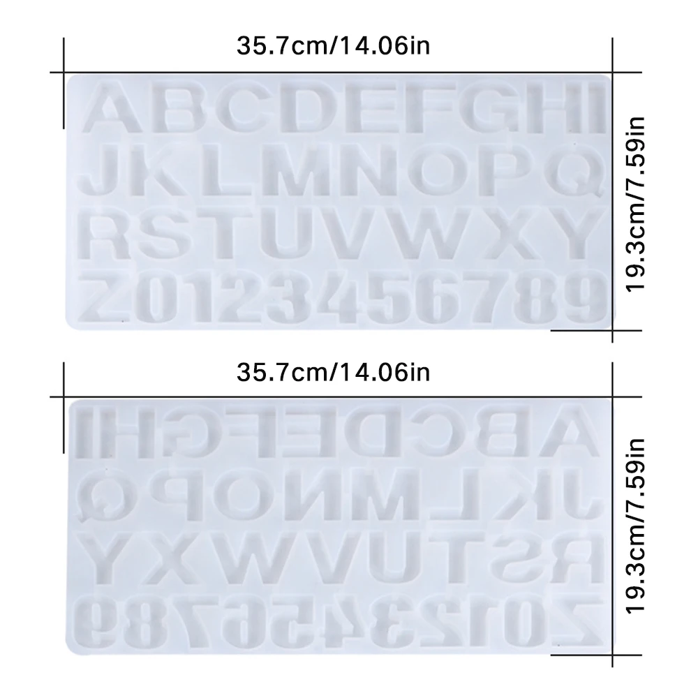 Digital Alphabet Resin Mold Silicone Jewelry Casting Mold DIY Alphabet Crafts Crystal Pendant Decoration Ornament Making Mold
Digital Alphabet Resin Mold Silicone Jewelry Casting Mold DIY Alphabet Crafts Crystal Pendant Decoration Ornament Making Mold
