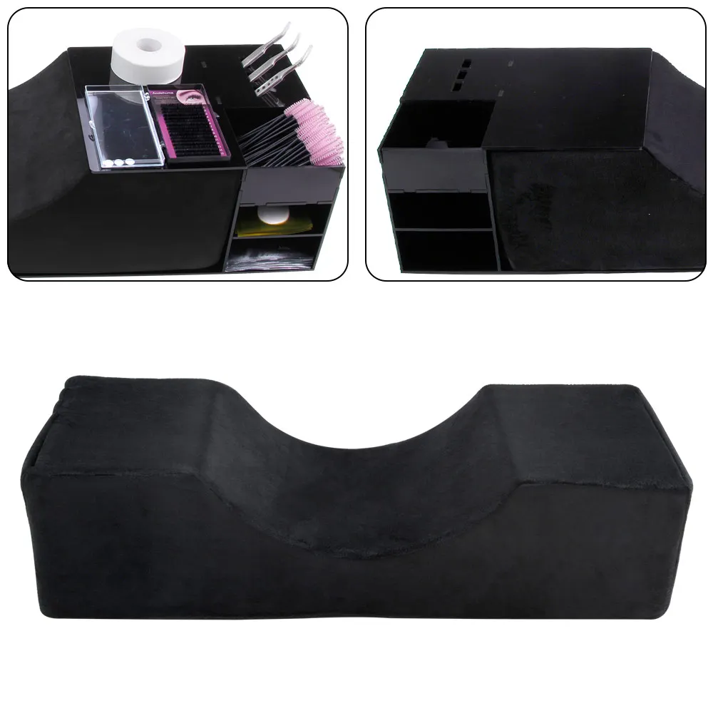 Ресницы, подставка для наращивания ресниц, мягкие ресницы для макияжа, профессиональная поддержка шеи из пены с эффектом памяти, с карманом 
Ресницы, подставка для наращивания ресниц, мягкие ресницы для макияжа, профессиональная поддержка шеи из пены с эффектом памяти, с карманом