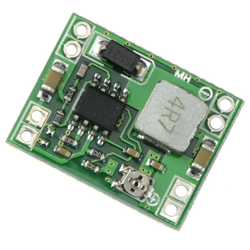10 PCS Mini MP1584EN DC-DC Buck Converter 3A Power Adjustable Step Down Module 24v to 12v 9v 5v 3v | Лампы и освещение