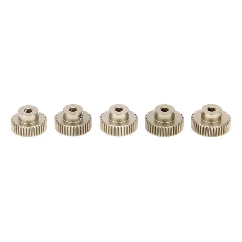 5pcs 64DP 3.175mm Pinion 36T 37T 38T 39T 40T Motor Gear Set for 1/10 RC Car Brushed Brushless Motor
5pcs 64DP 3.175mm Pinion 36T 37T 38T 39T 40T Motor Gear Set for 1/10 RC Car Brushed Brushless Motor