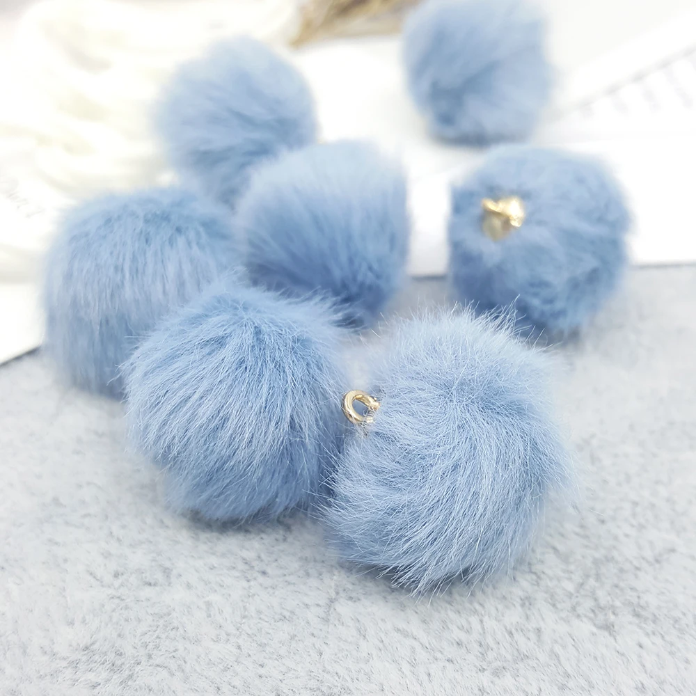 Lavida F03 4pcs 2cm Faux Mink Fur PomPoms Ball with rings/DIY Shoes Clothing Hat Keychain Materials Accessories/Jewelry Findings
Lavida F03 4pcs 2cm Faux Mink Fur PomPoms Ball with rings/DIY Shoes Clothing Hat Keychain Materials Accessories/Jewelry Findings