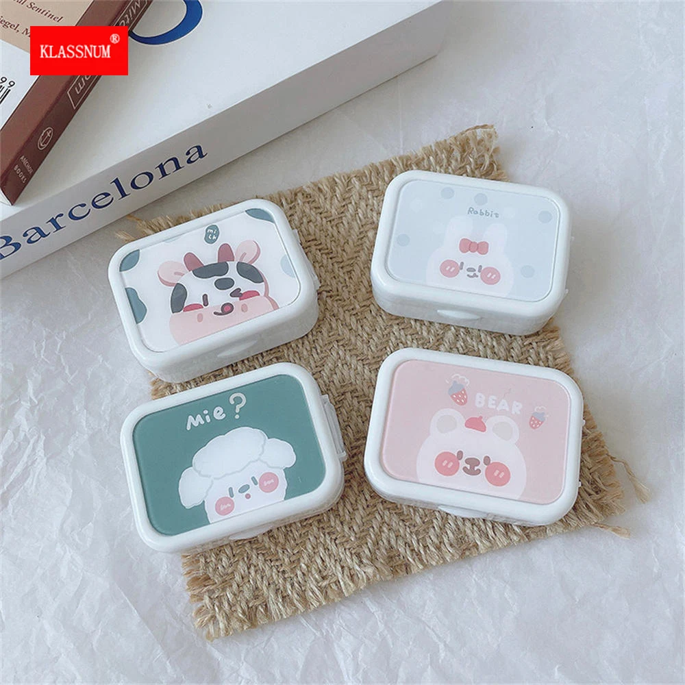 2023 Mini Cartoon Cows Contact Lens Case Cute Mix-Colored Contacts Storage Case Travel Portable Contact Case Kit Set New
2023 Mini Cartoon Cows Contact Lens Case Cute Mix-Colored Contacts Storage Case Travel Portable Contact Case Kit Set New
