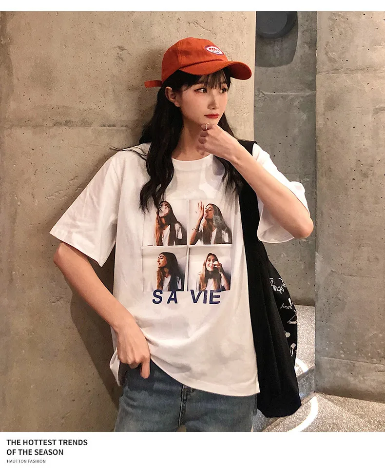 Summer Harajuku Kawaii t shirt Geometry Printed Women Clothes Vogue Casual Short Sleeve Tops
Summer Harajuku Kawaii t shirt Geometry Printed Women Clothes Vogue Casual Short Sleeve Tops