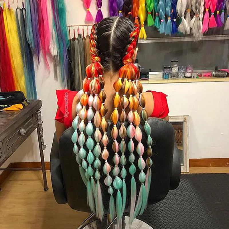 Косы для наращивания волос 24 дюйма 105 цветов |