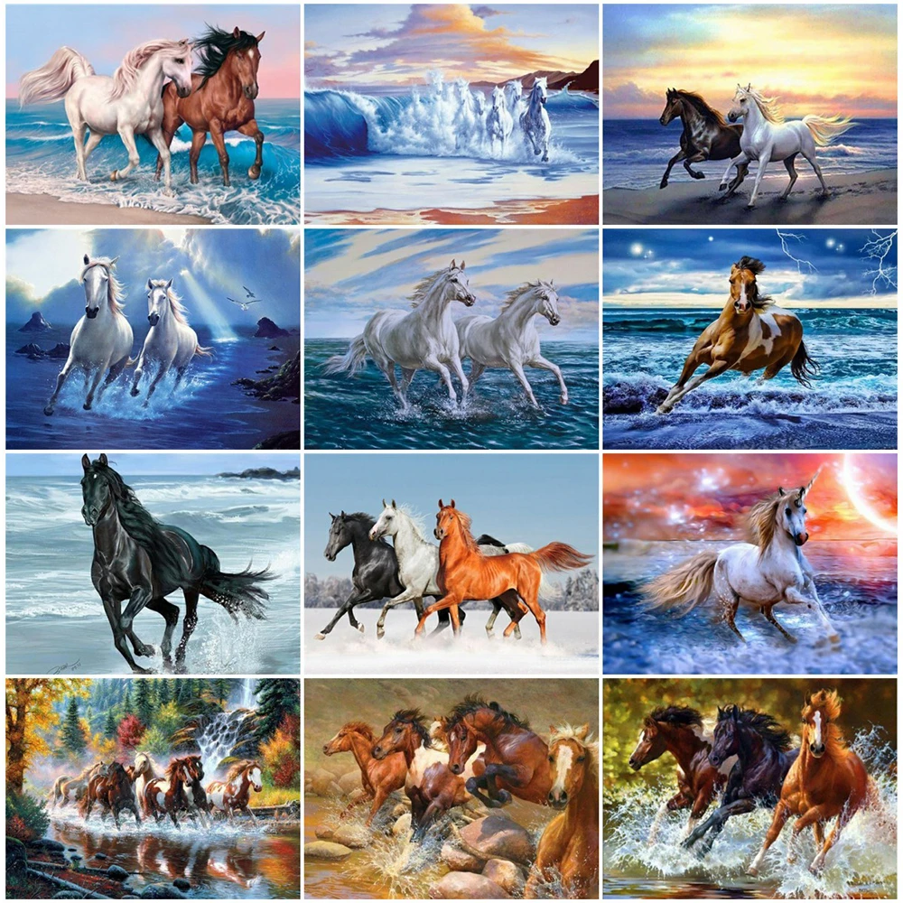 EverShine Diamond Embroidery Horse Full Square Diamond Painting Animal Picture Of Crystal Mosaic Cross Stitch Home Hobby
EverShine Diamond Embroidery Horse Full Square Diamond Painting Animal Picture Of Crystal Mosaic Cross Stitch Home Hobby