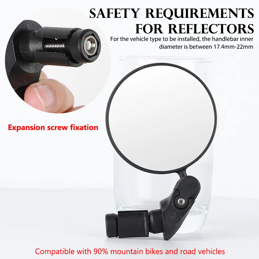 Handlebar End Bike Mirror Cycling Riding Mirror Back Rear View Rearview Mirror Bicycle Accessories For Mountain Road Bike MTB
Handlebar End Bike Mirror Cycling Riding Mirror Back Rear View Rearview Mirror Bicycle Accessories For Mountain Road Bike MTB