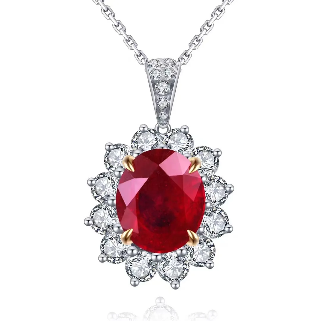 Pirmiana New Classic Style18k Gold 3.5ct Lab Ruby Necklace Women/Girls Jewelry Party Gifts
Pirmiana New Classic Style18k Gold 3.5ct Lab Ruby Necklace Women/Girls Jewelry Party Gifts