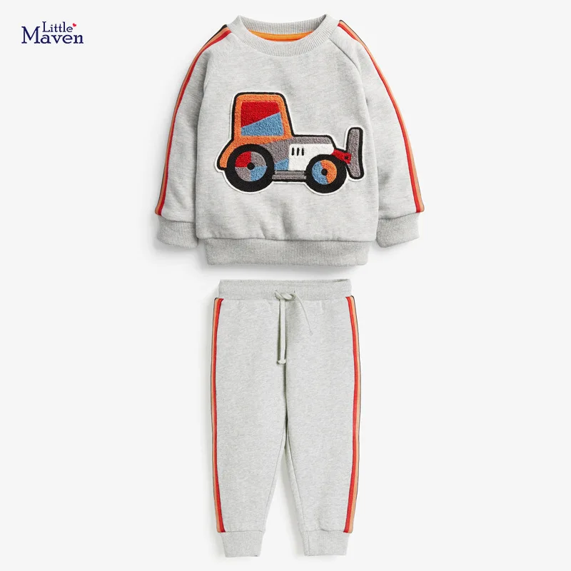 Комплект одежды для маленьких мальчиков Little Maven, зимний Повседневный Детский комплект, хлопковый брендовый плотный свитер с аппликацией Бу...
Комплект одежды для маленьких мальчиков Little Maven, зимний Повседневный Детский комплект, хлопковый брендовый плотный свитер с аппликацией Бу...