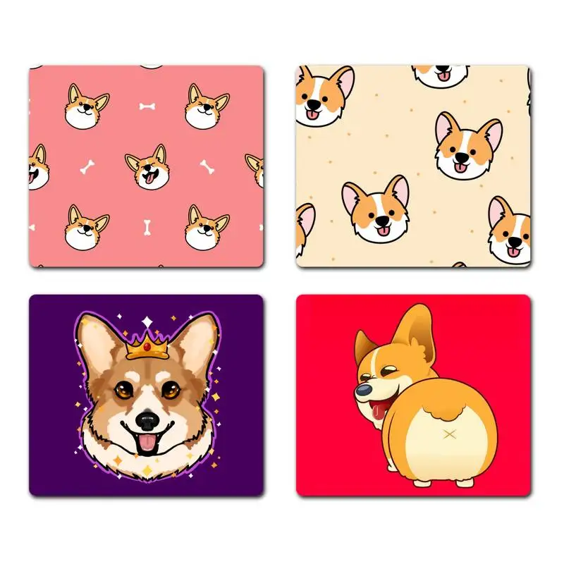 Прочный резиновый коврик для мыши Corgi cute dog, Нескользящая подушка, квадратная толщина 2 мм
Прочный резиновый коврик для мыши Corgi cute dog, Нескользящая подушка, квадратная толщина 2 мм