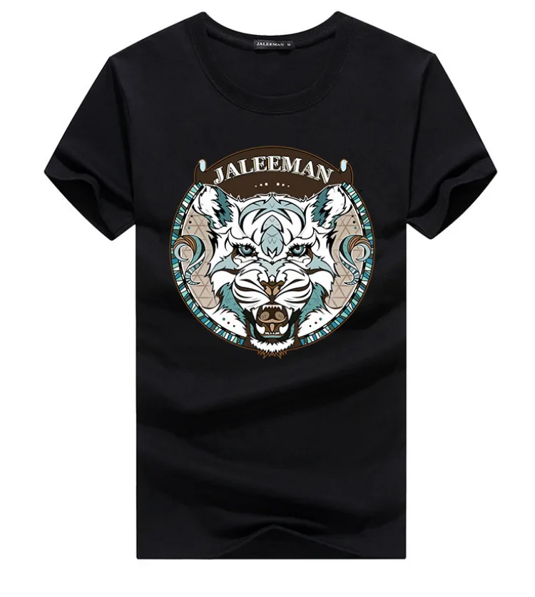 2021 men's new short-sleeved T-shirt fashion simple tiger head printing cotton round neck men's t-shirt
2021 men's new short-sleeved T-shirt fashion simple tiger head printing cotton round neck men's t-shirt