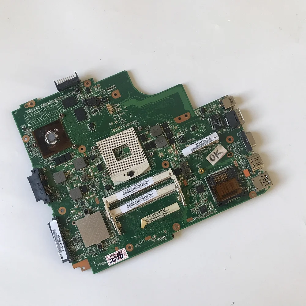 Материнская плата ZZZNAYQ для ноутбука Asus K43SJ K43SV A43S X43S REV: 3 0 2 PGA989 GT520M 1 ГБ DDR3 100%