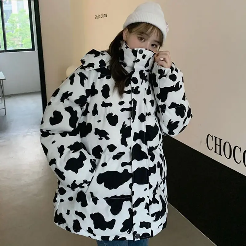 Student cotton-padded jacket women's winter high street jacket thickened 2021 new cool loose BF cow unisex cotton-padded coat
Student cotton-padded jacket women's winter high street jacket thickened 2021 new cool loose BF cow unisex cotton-padded coat
